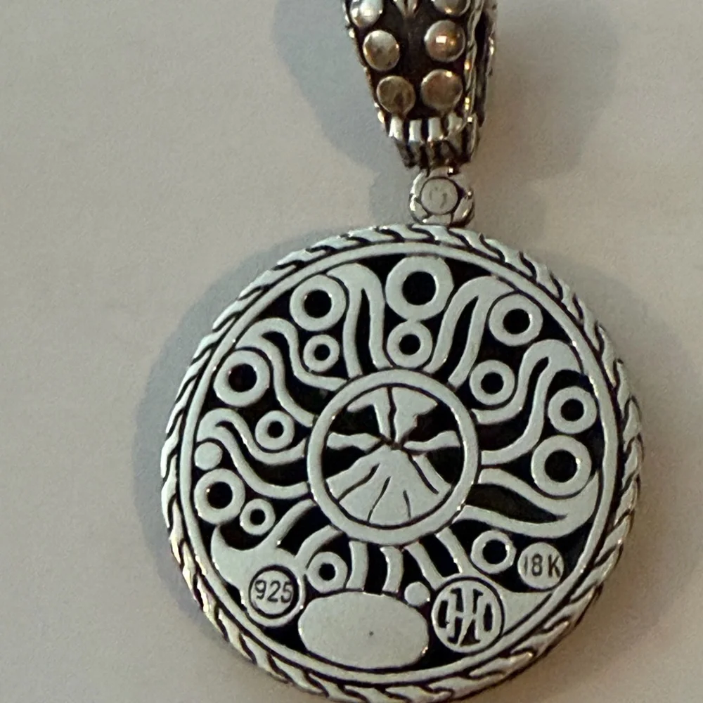 John Hardy Dot Enhancer/Pendant 18k/925 - Picture 2 of 5